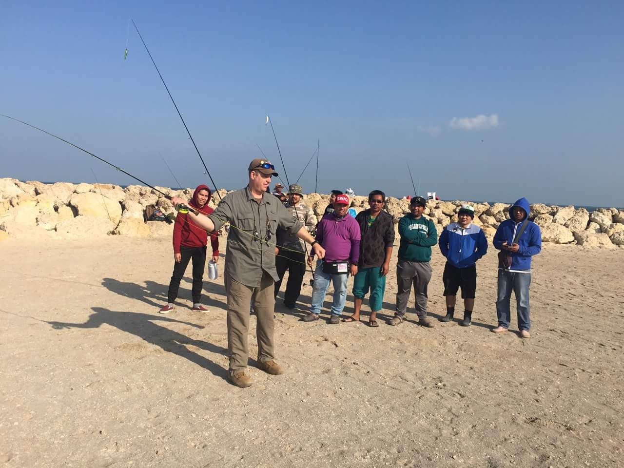 Fly fishing Baghdad free range american