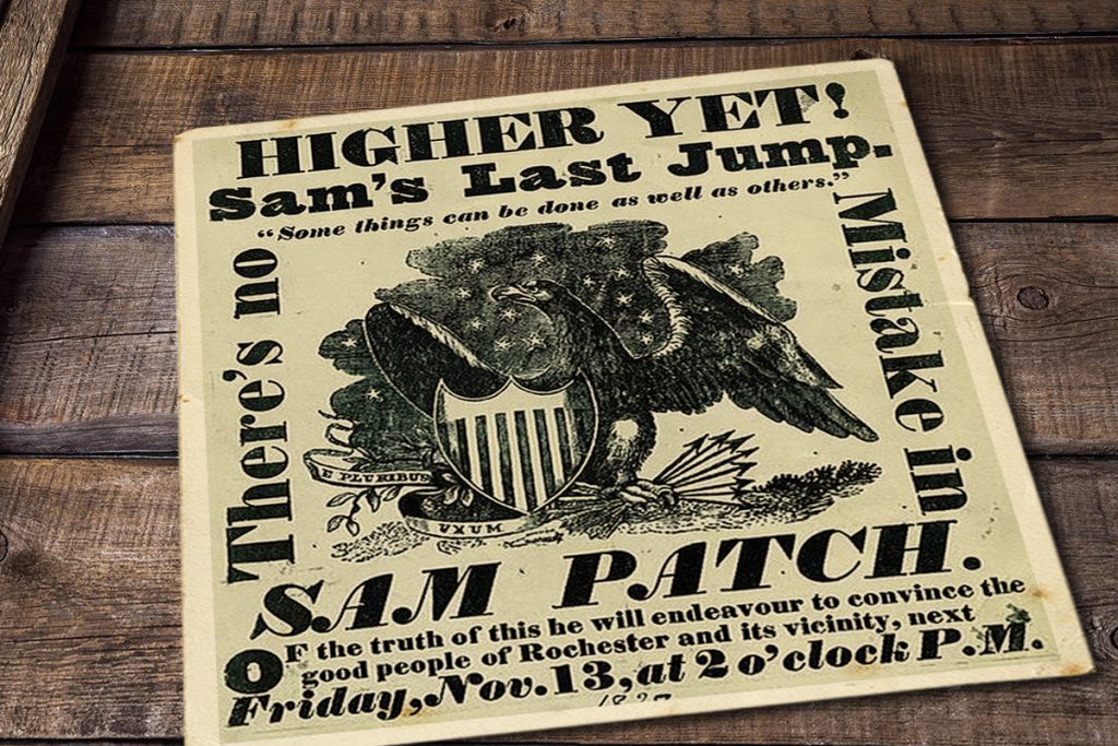 Sam Patch America's first daredevil Free Range American