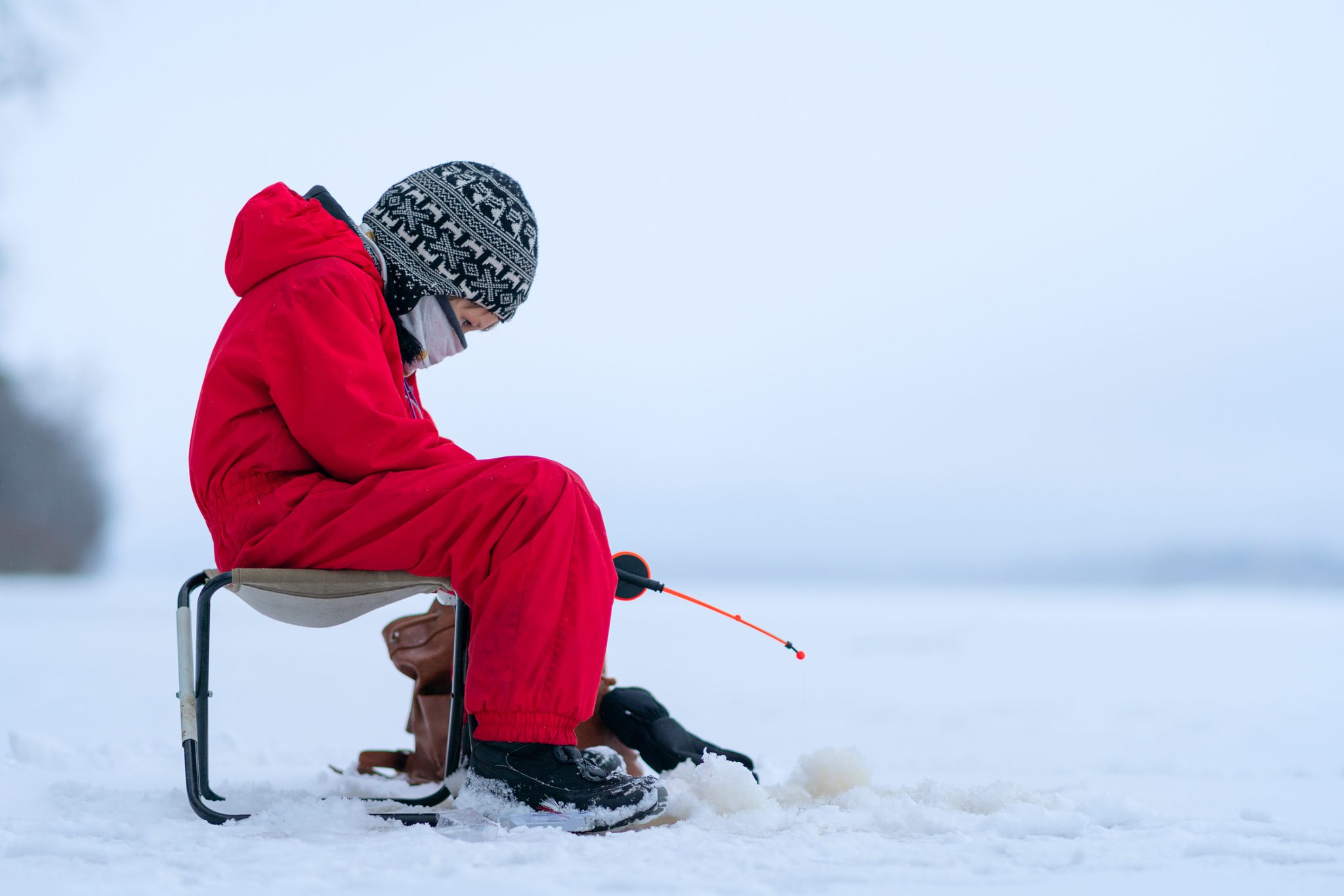 ice fishing