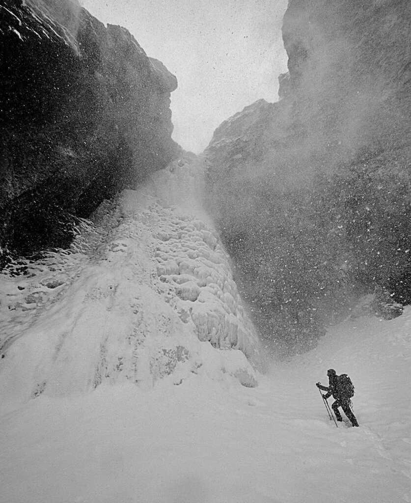 numb decisions ice climbing