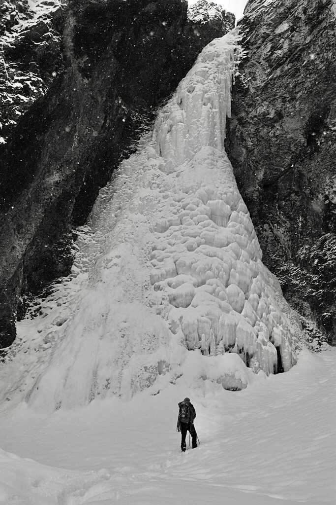 numb decisions ice climbing