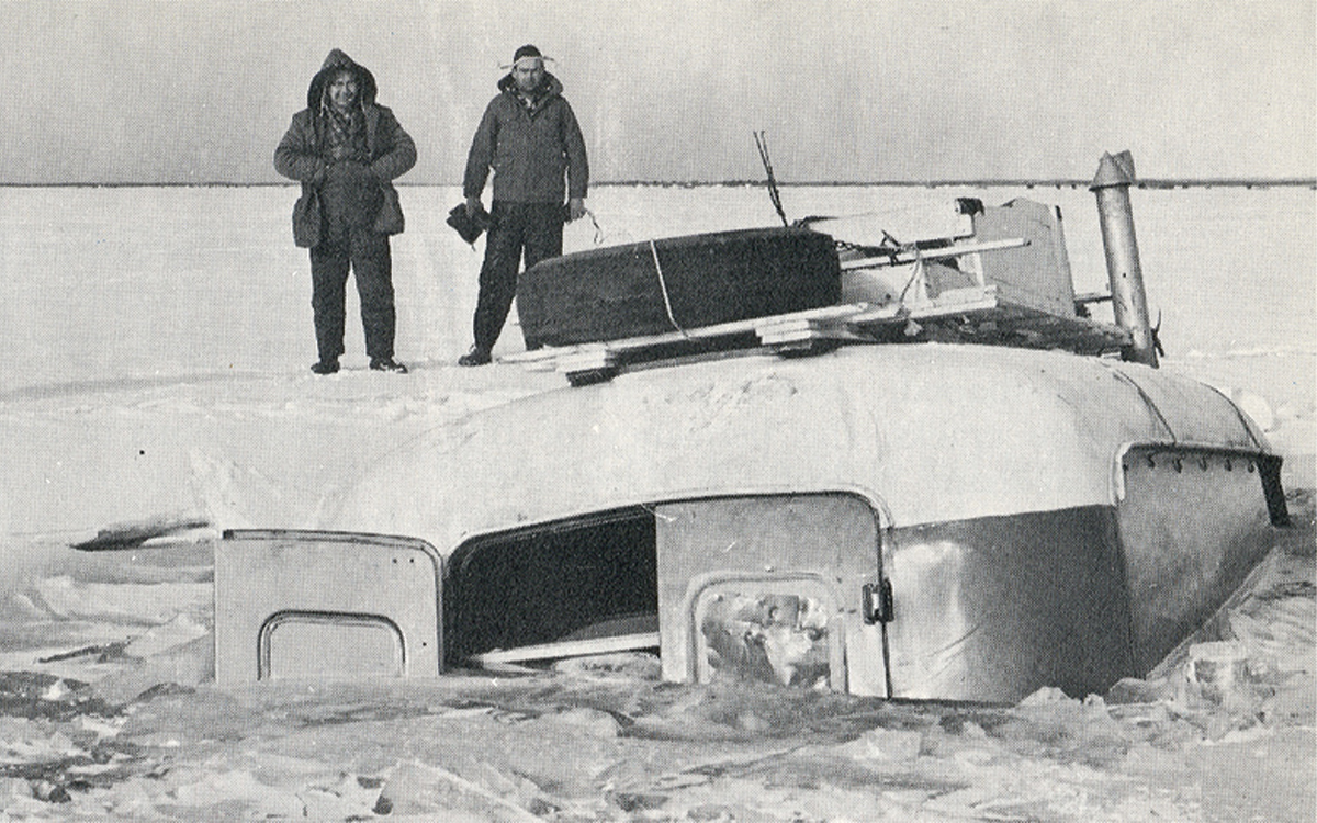 ice fishing trouble