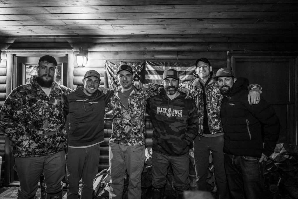 Free Range American giveaway whitetail hunt, late season ohio whitetail camp crew