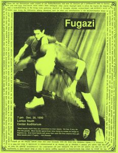 Show poster - Fugazi