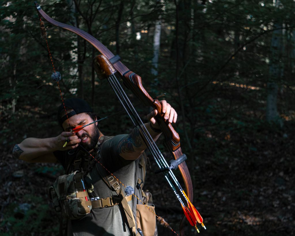 Going primal The challenge of traditional bow hunting