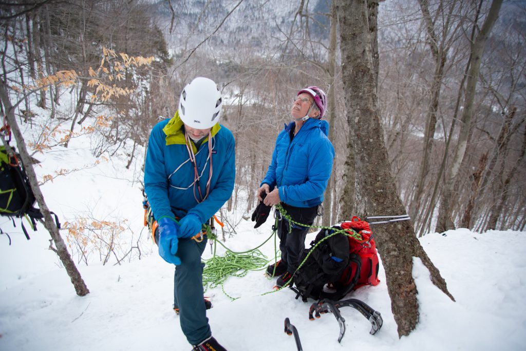 New England ice climbing with Rick Wilcox