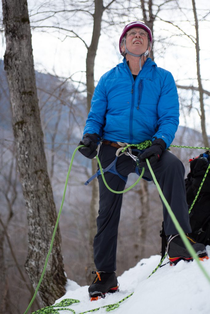 New England ice climbing