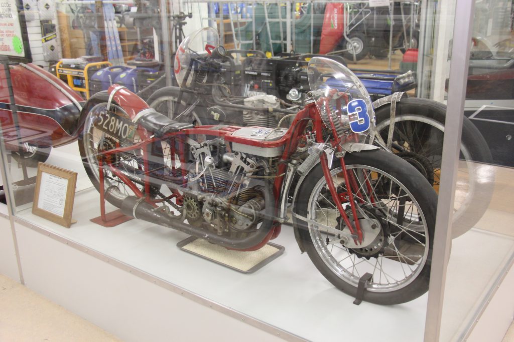 Bonneville Salt Flat motorcycle