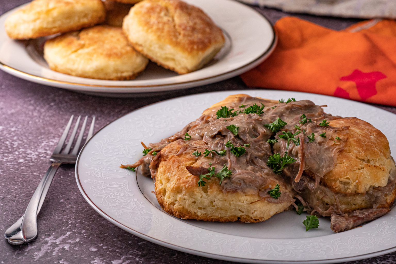 Field to Table Biscuits and Wild Turkey Gravy