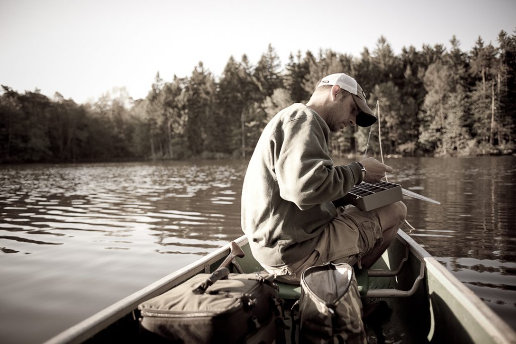 fly fishing for largemouth bass father's day