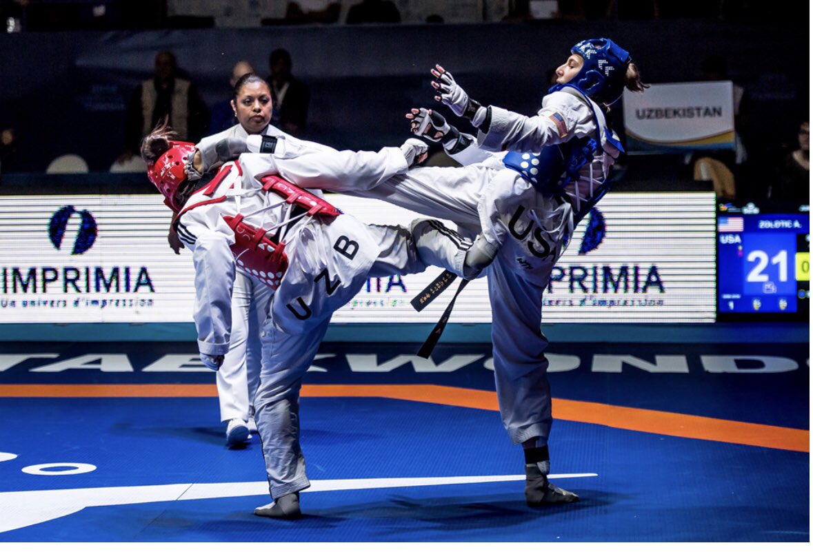 Anastasija Zolotic taekwondo Olympic gold medal