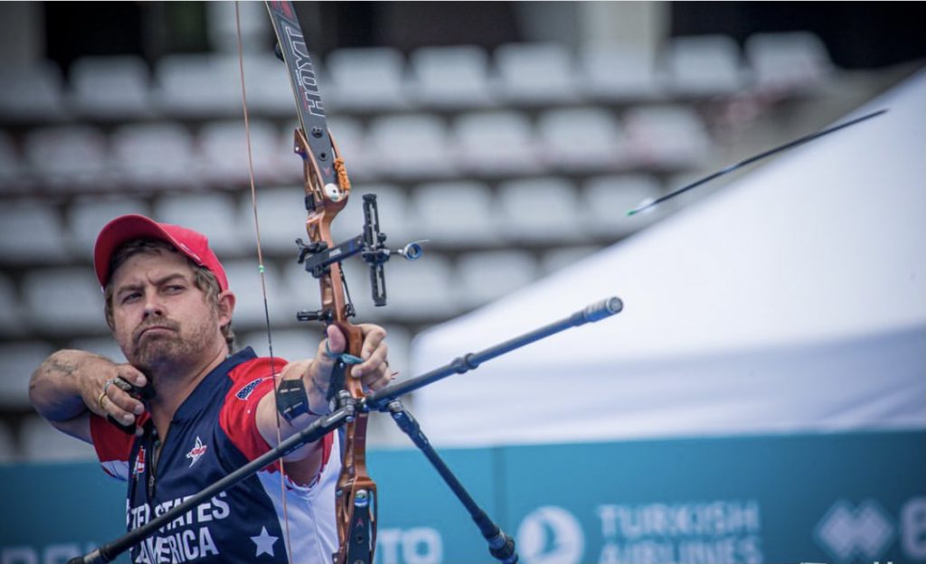 Olympic Archery action sports