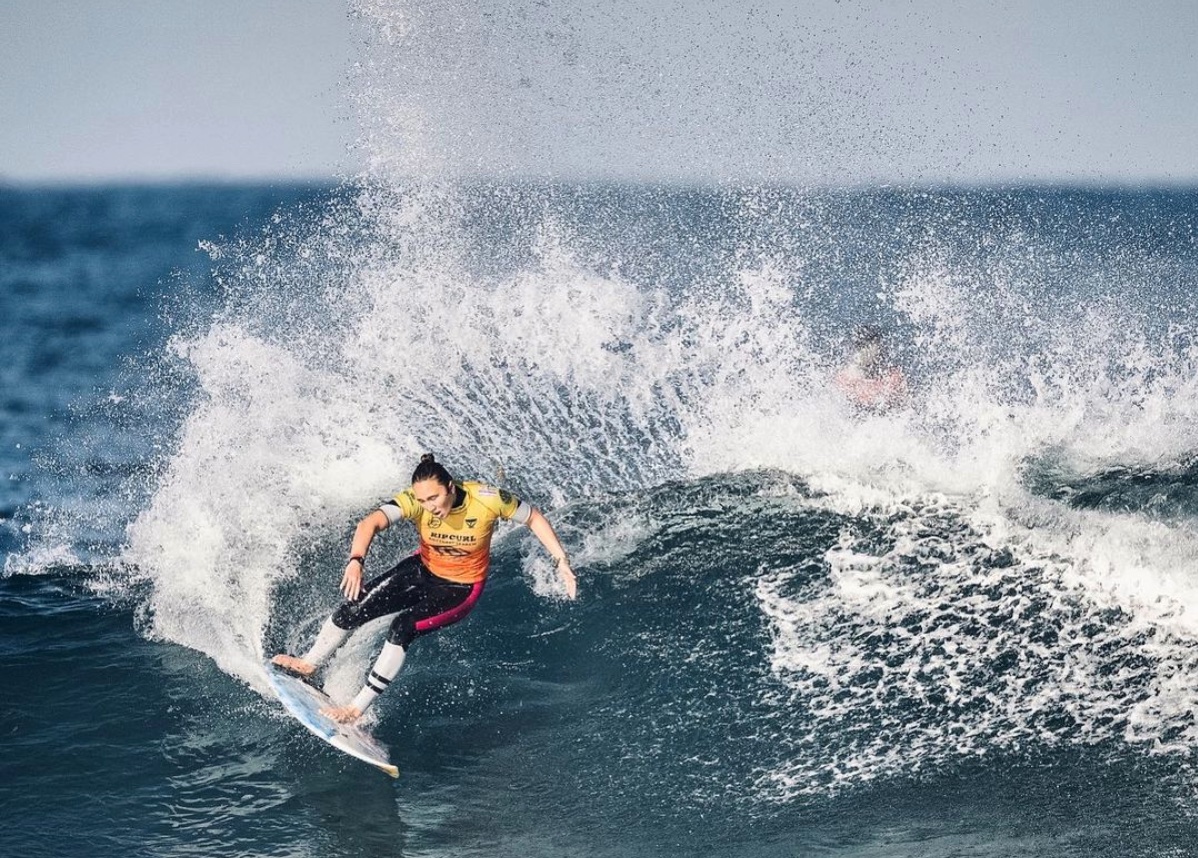 Watch: USA's Carissa Moore Rides Wave to 1st Ever Surfing Gold