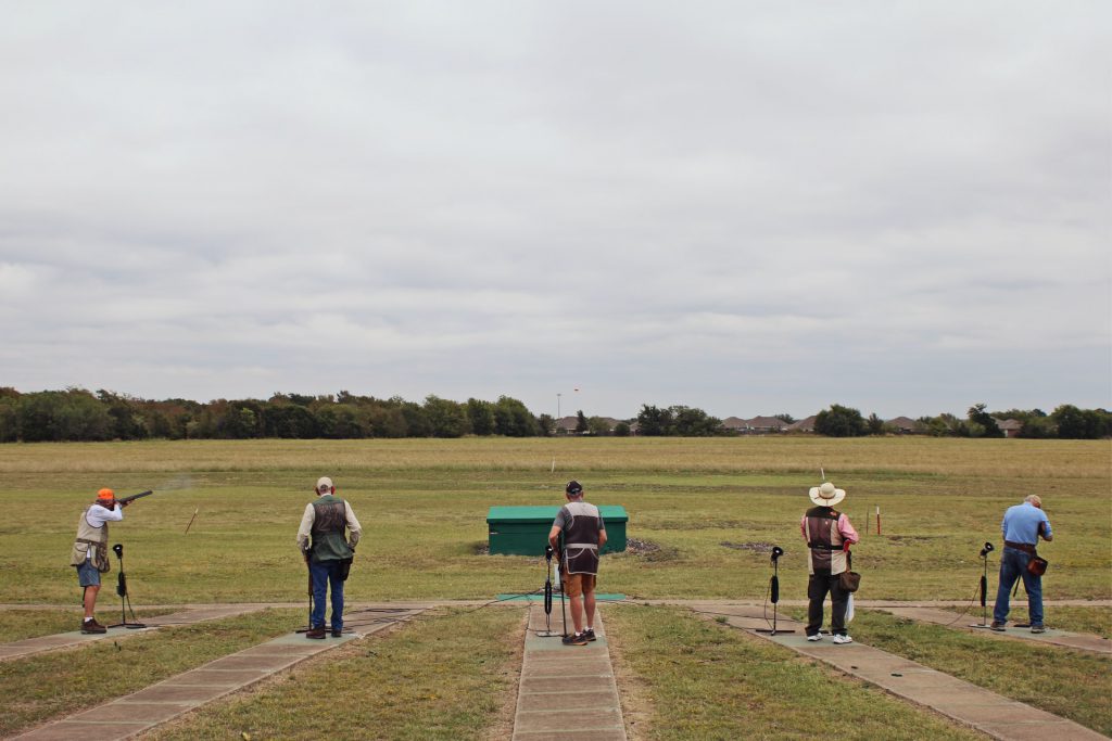 shotguns at the range