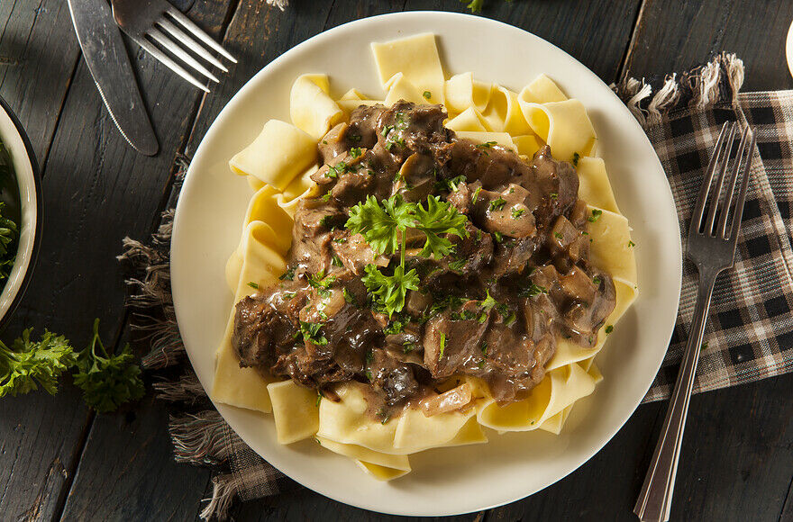 venison stroganoff recipe