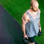 farmers carry with kettlebells