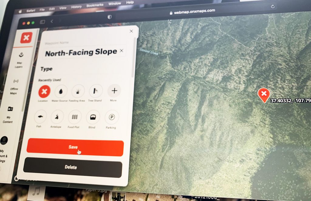 onX Hunt app great tool for bowhunting elk
