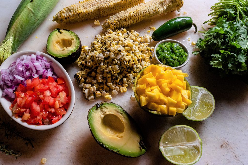 corn salsa ingredients chopped