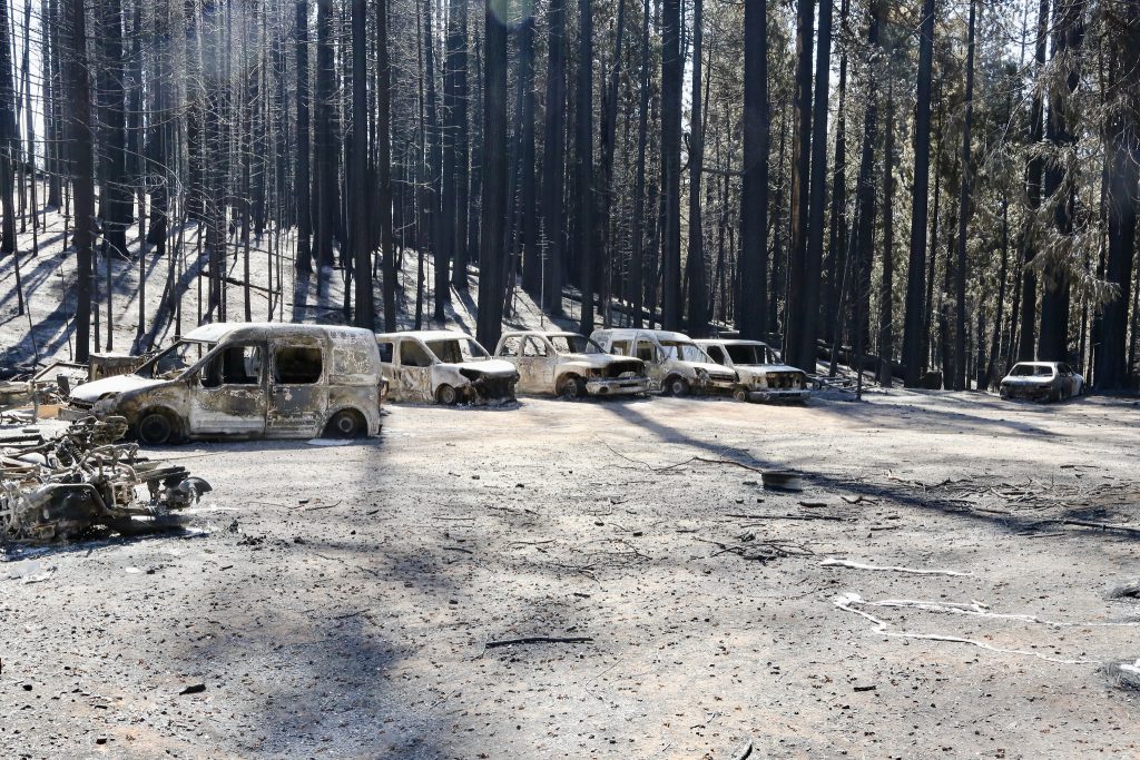 caldore fire california