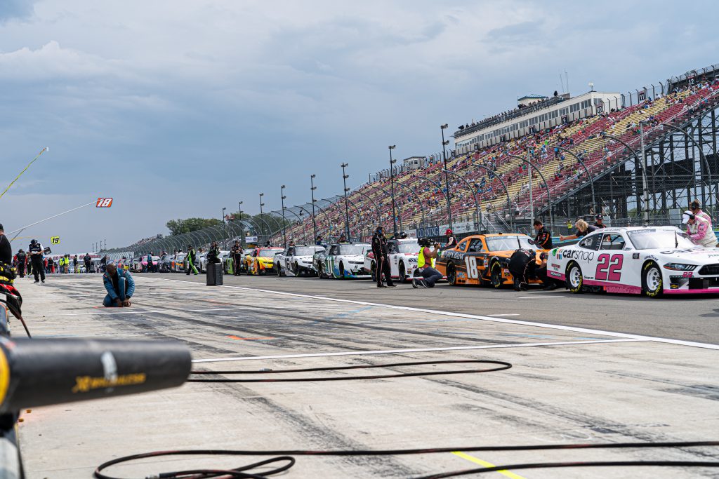 pit row NASCAR Xfinity series watkins glen