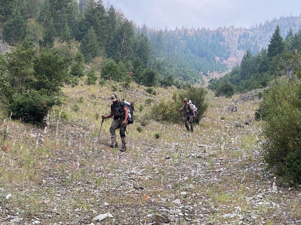 hiking mountains frank church sheep hunting