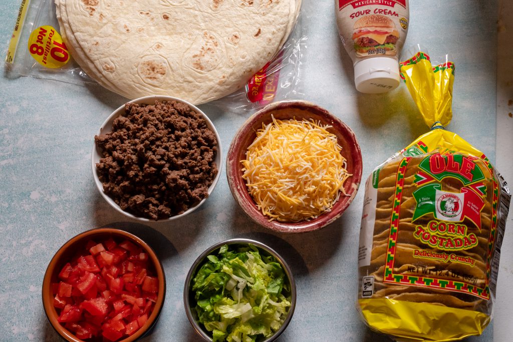 venison Crunchwrap ingredients