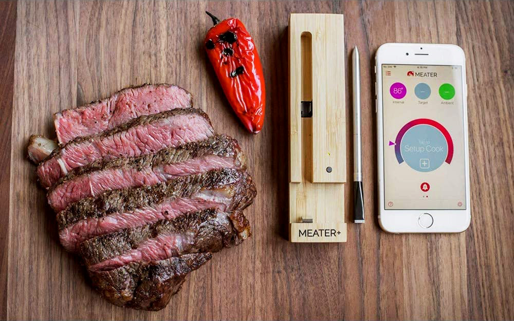 meater plus wireless probe thermometer