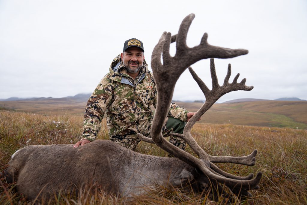 isaac aleman caribou hunt in alaska