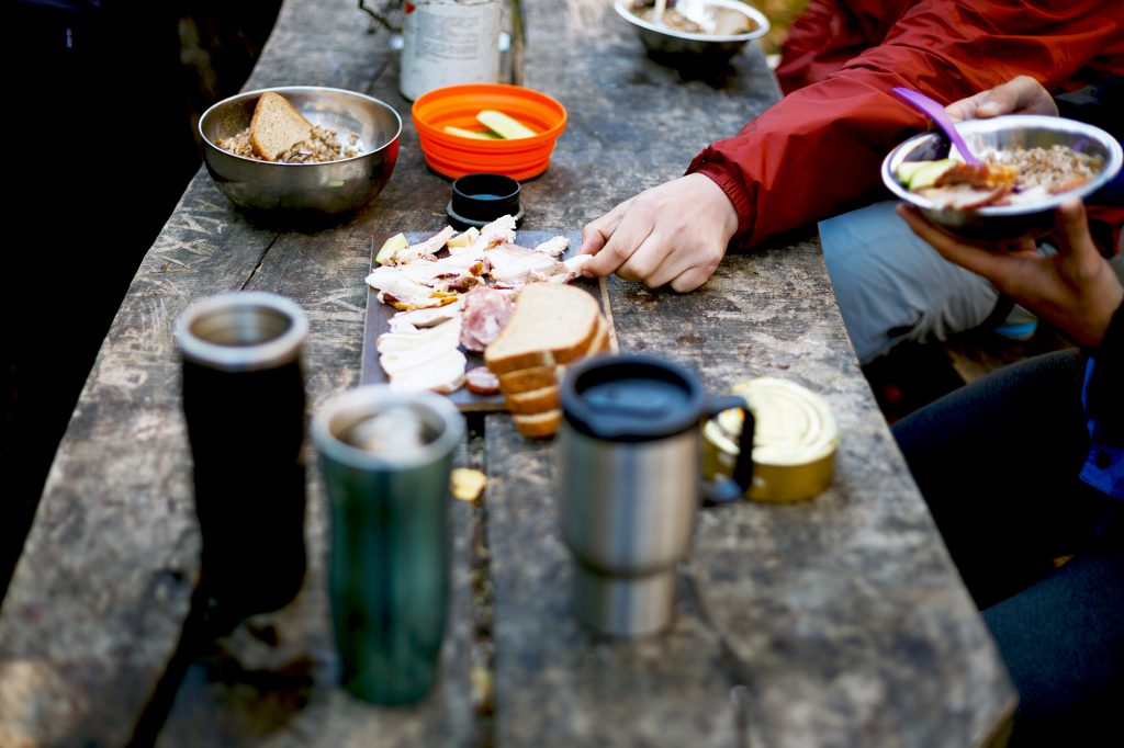 hiking trip food plan