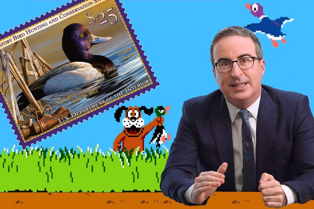 john oliver duck stamps