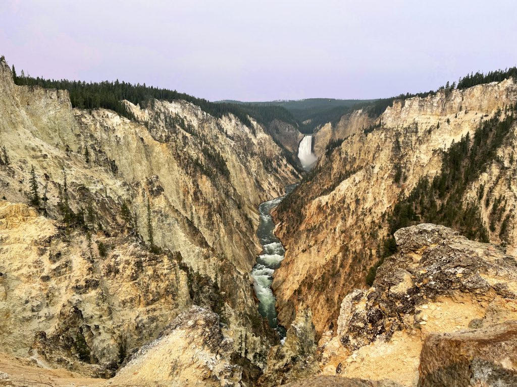 yellowstone national park grand canyon