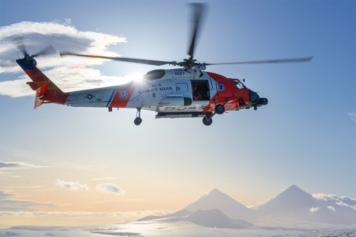 coast guard rescue helicopter