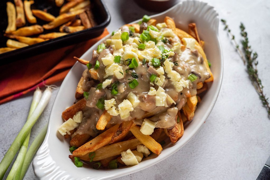 Poutine Recipe Twist: Use Wild Turkey Wing Meat and an Air Fryer