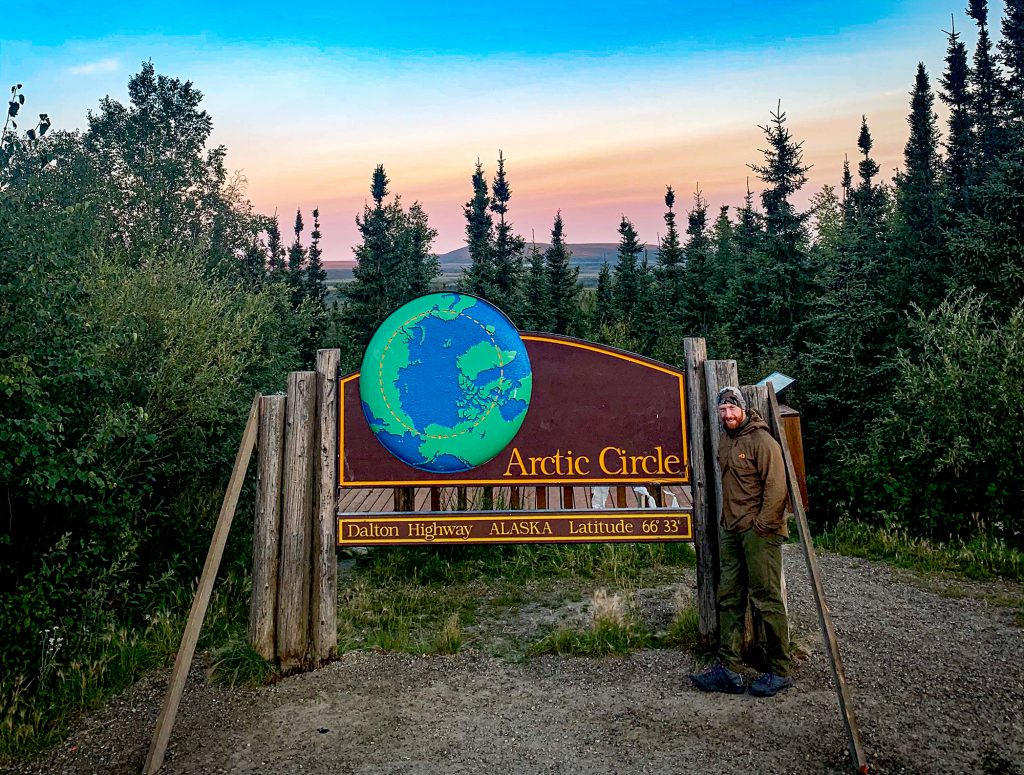 article circle marker dalton highway