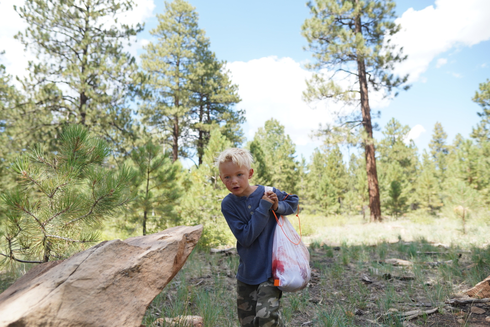 David Wise family hunting