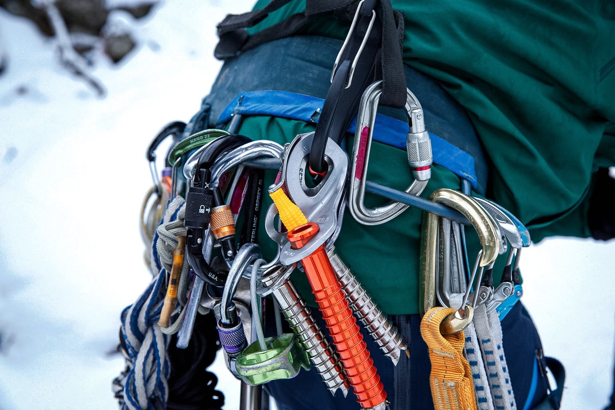 ice climbing