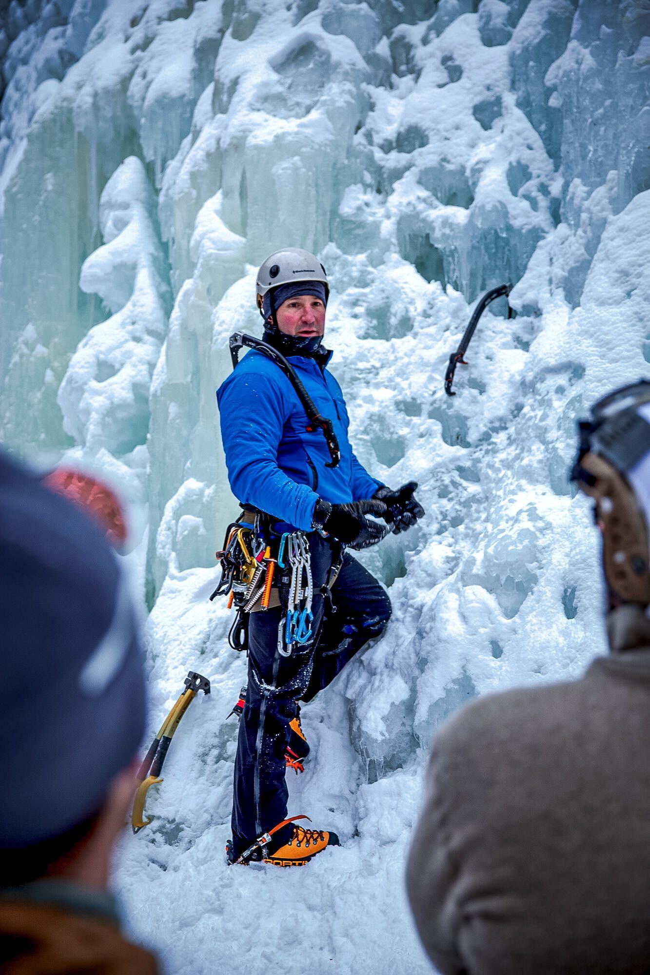 ice climbing