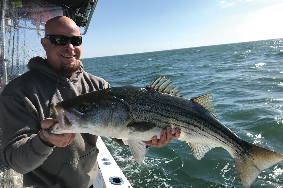 Finding Striped Bass and Herding Sheep with Capt. Scotty Sevins 