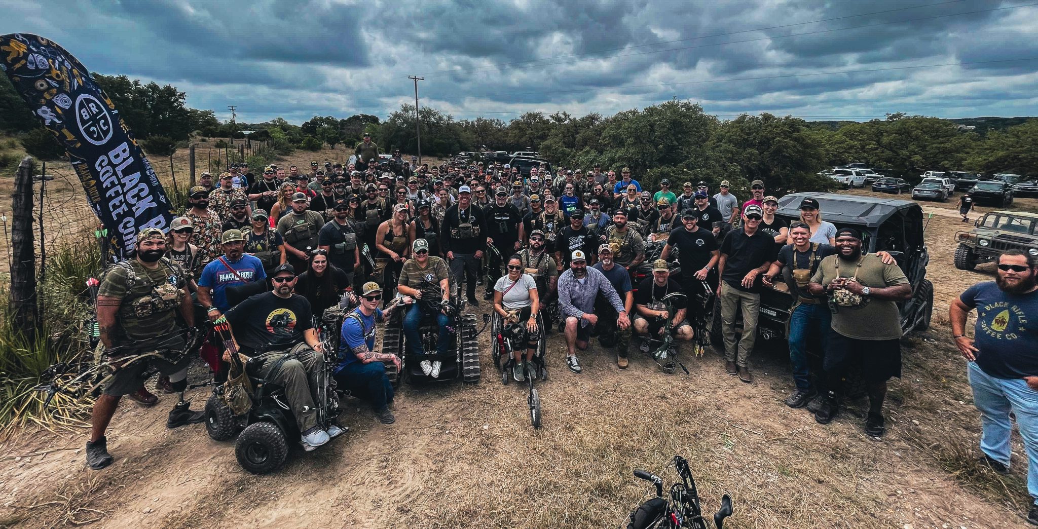 black rifle coffee veteran adaptive athlete shoot team shot