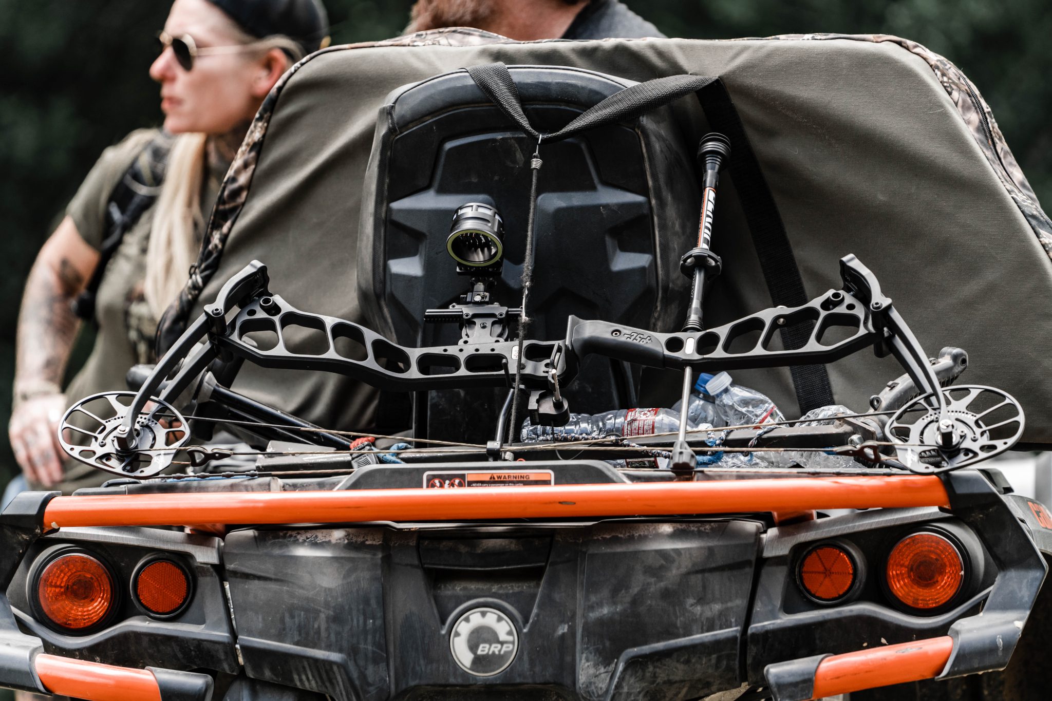 PSE bow on an ATV at VAAS