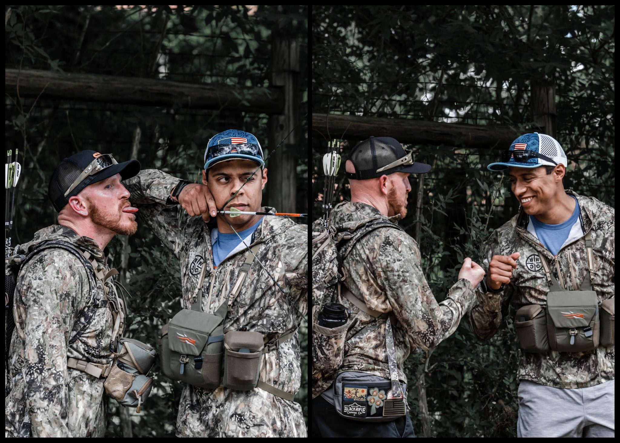 brothers in arms heckling on the line