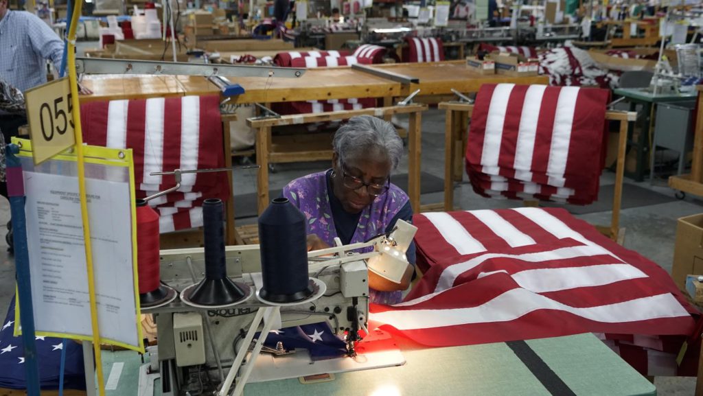 From factory to fire the journey of valley forge flags