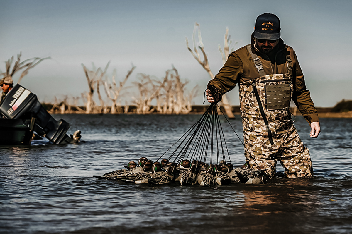 duck camp zip waders