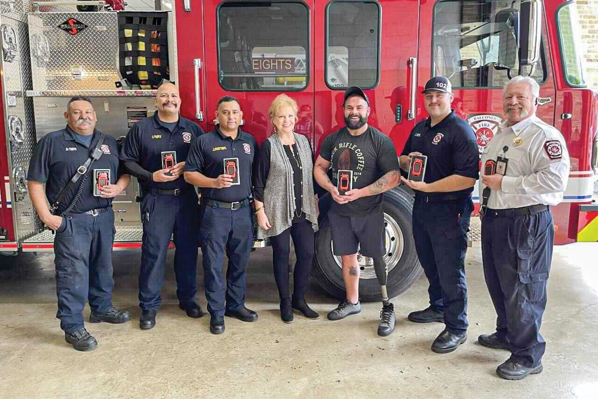 giving back to first responders