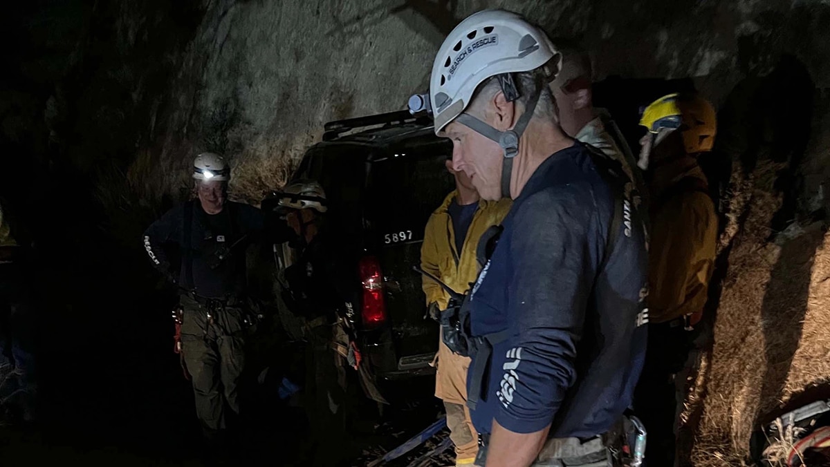 hunter drove atv off cliff