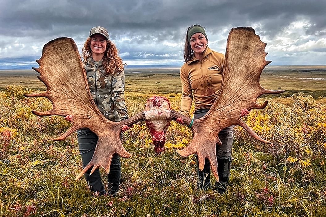 Badass AK Hunters Kill Charging Moose, Shoot Massive Bull