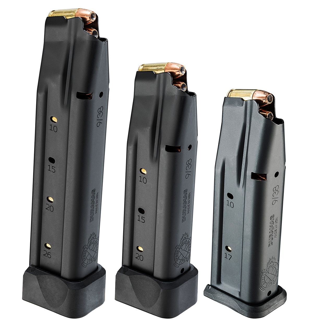 the three available double stack magazines