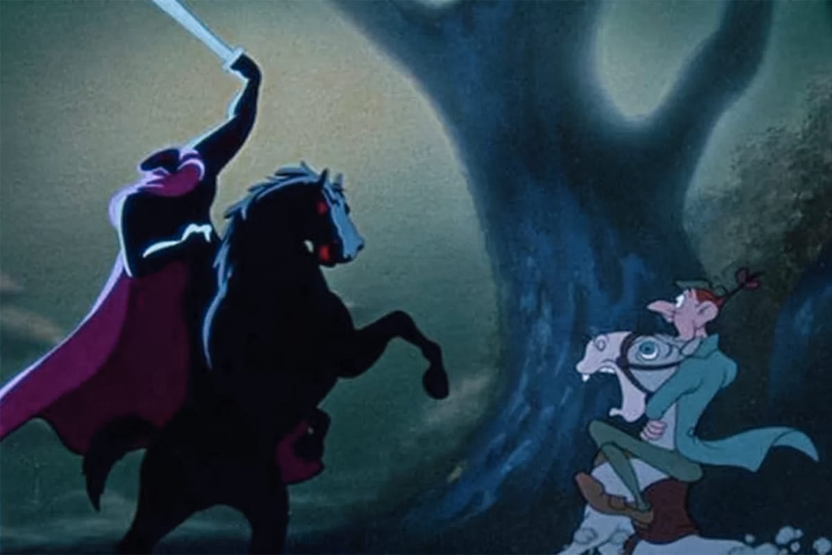 Disney's version of the headless horseman