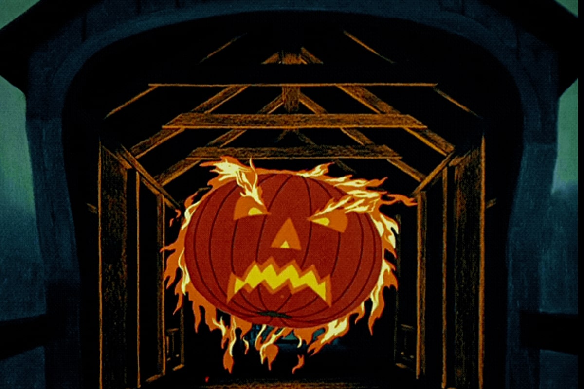 Flaming Pumpkin (for headless)