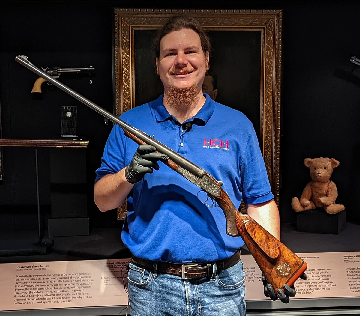 teddy roosevelt double rifle big stick